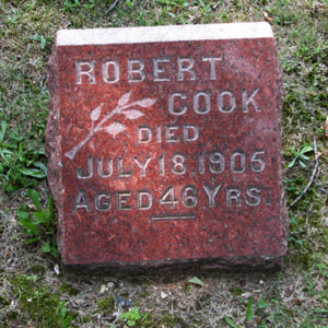 [Headstone - Robert Cook]